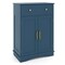Navy Blue Sideboard Cabinet with Drawer Storage and Adjustable Shelving Bathroom or Living Room